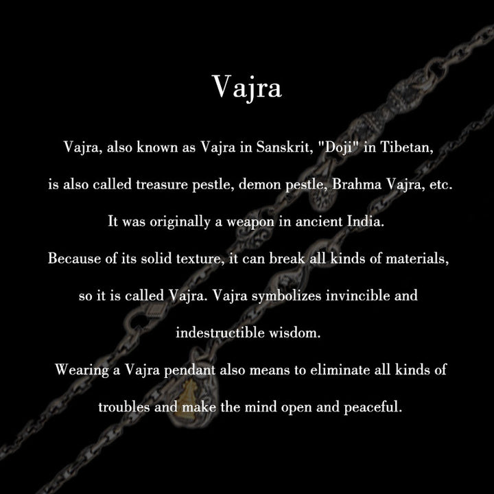 Collier en chaîne en métal avec bénédiction Vajra Dorje en argent sterling 925 avec Buddha Stones et déesse de la richesse Zakiram blanc tibétain - image 9