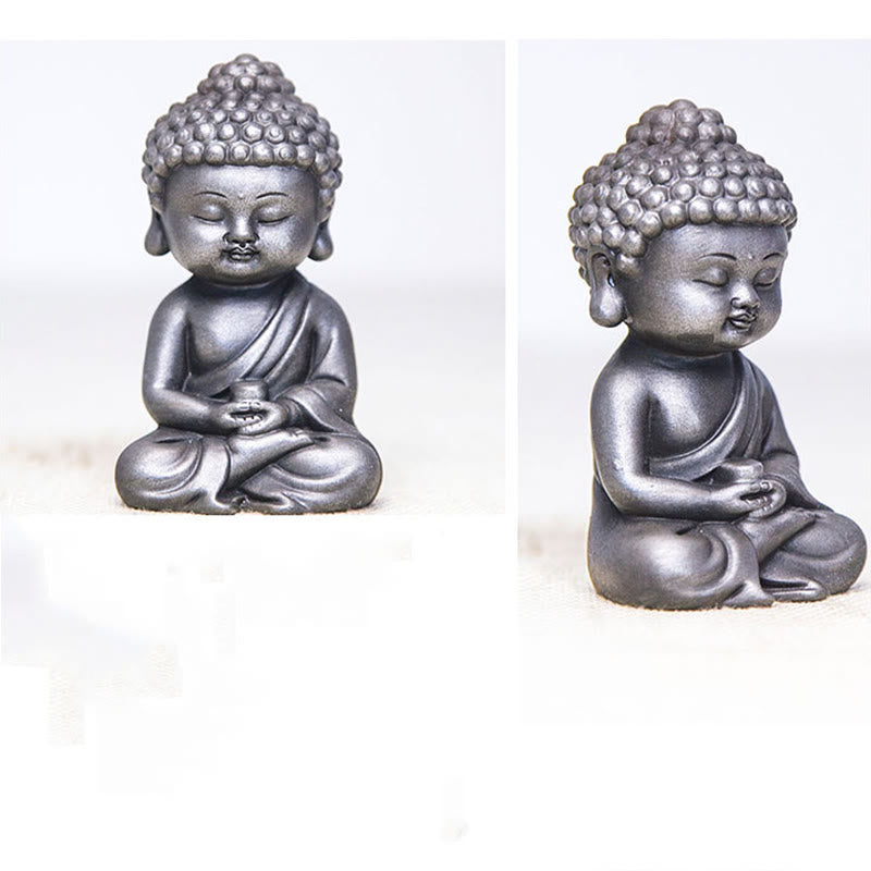 Buddha Stones faites à la main, Ksitigarbha Kwan Yin Guanyin Avalokitesvara Tathagata, poudre de fer rouille, Statue en résine moulée, décoration de la maison - image 32