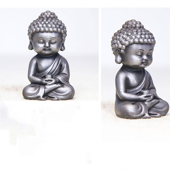 Buddha Stones faites à la main, Ksitigarbha Kwan Yin Guanyin Avalokitesvara Tathagata, poudre de fer rouille, Statue en résine moulée, décoration de la maison - image 32
