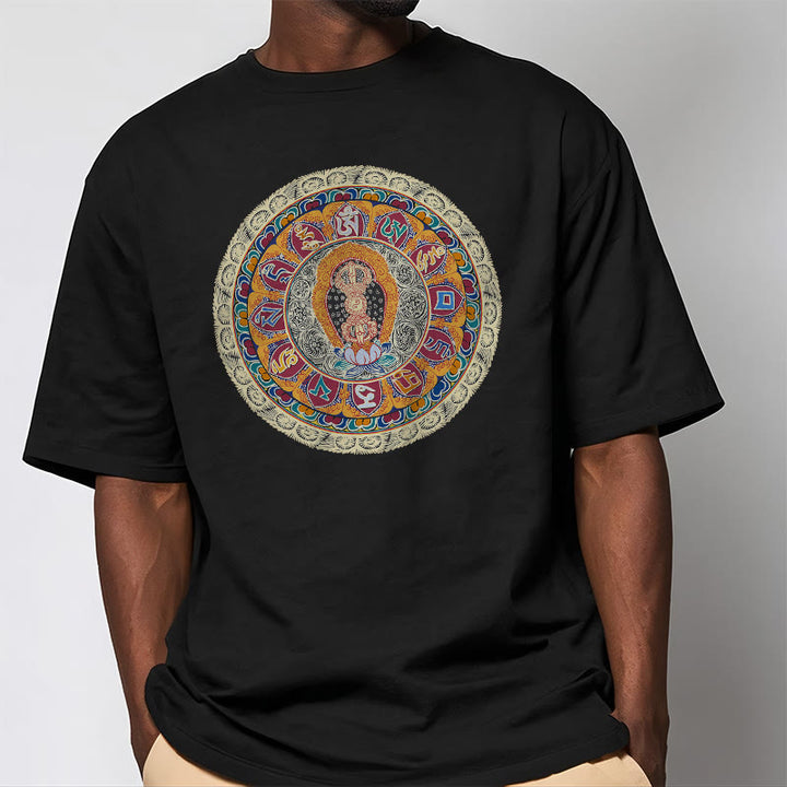 T-shirt en coton Buddha Stones Dorje Vajra Mandala Bouddha - image 6