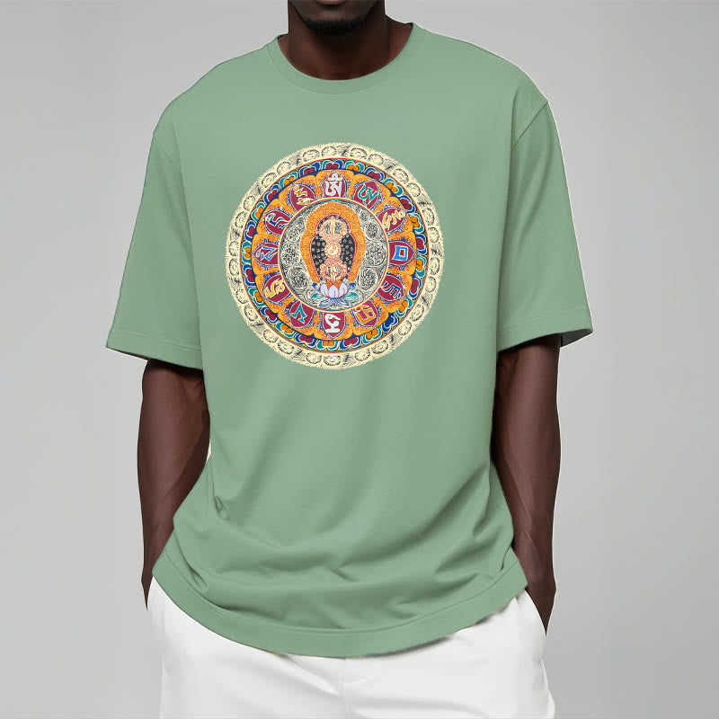 T-shirt en coton Buddha Stones Dorje Vajra Mandala Bouddha - image 15