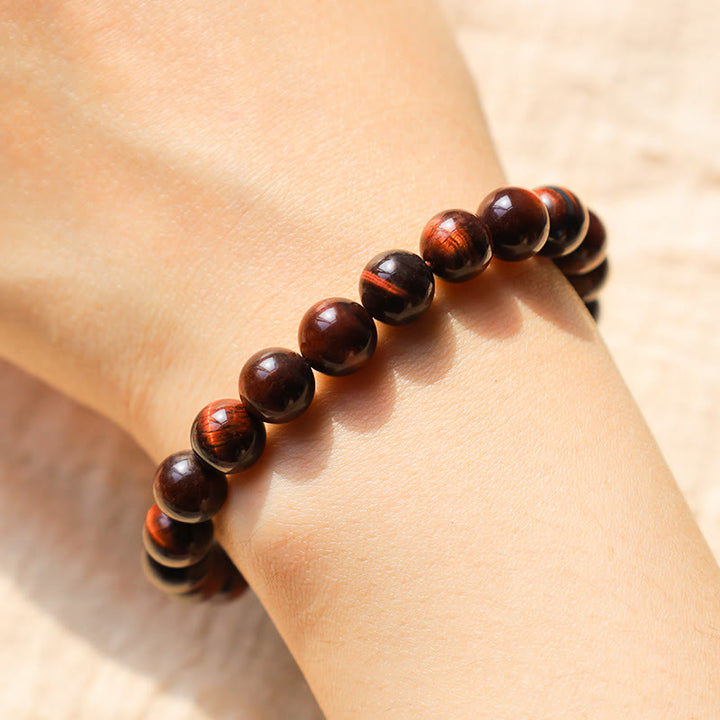 Bracelet de calme en pierre de Bouddha avec divers cristaux, malachite, lazurite et hémimorphite