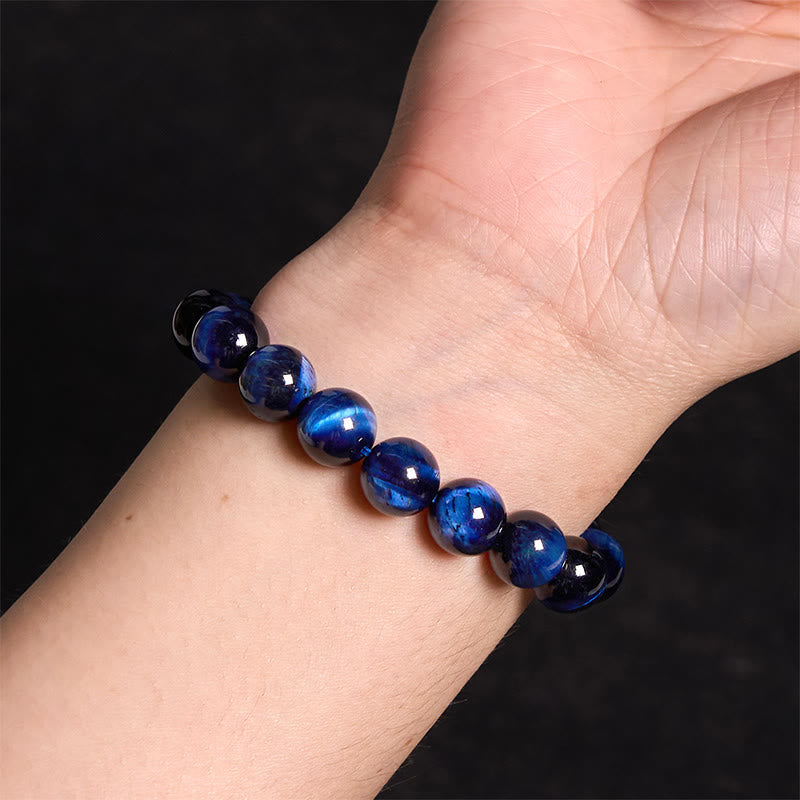 Bracelet de calme en pierre de Bouddha avec divers cristaux, malachite, lazurite et hémimorphite