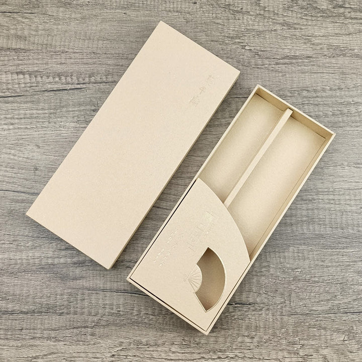 Éventail pliable à main en bambou Buddha Stones rétro