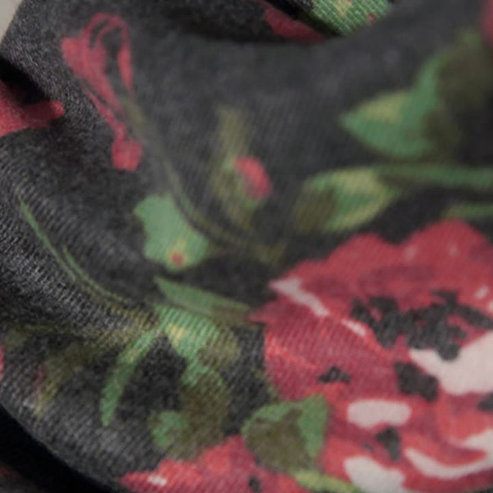 Écharpe enveloppante confortable pour l'automne et l'hiver Buddha Stones et fleurs de roses tibétaines  - image 12