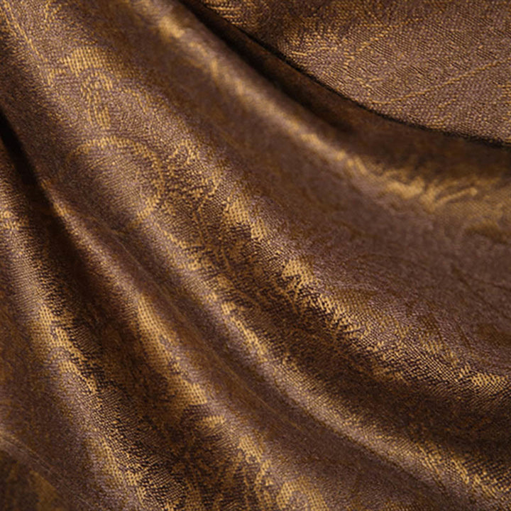 Châle en jacquard à pompons en cajou tibétain avec Buddha Stones , écharpe chaude et confortable pour le printemps, l'automne et l'hiver - image 7