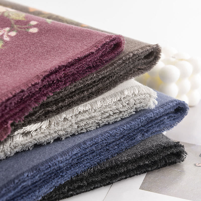 Écharpe enveloppante confortable et chaude avec motif imprimé de roses multiflores tibétaines en Buddha Stones pour l'automne et l'hiver - image 12