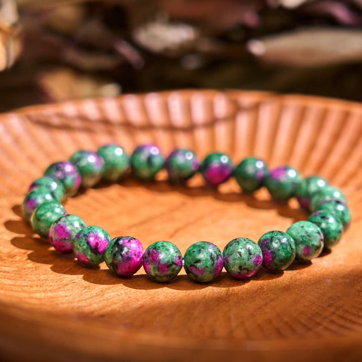 Bracelet de tranquillité d'amour de la série Cool Color de Buddha Stones Restores Calm