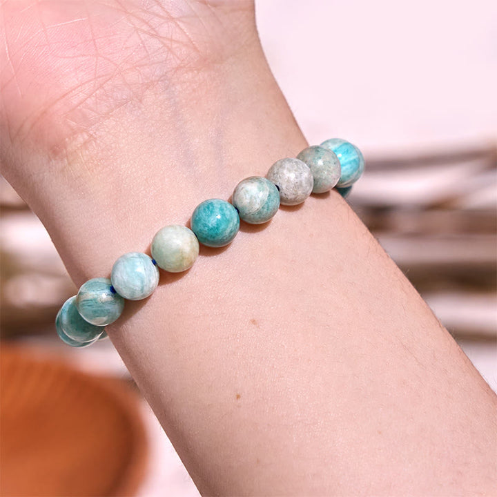 Bracelet de tranquillité d'amour de la série Cool Color de Buddha Stones Restores Calm