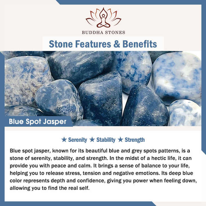 Bracelet de calme en pierre de Bouddha avec divers cristaux, malachite, lazurite et hémimorphite - image 17