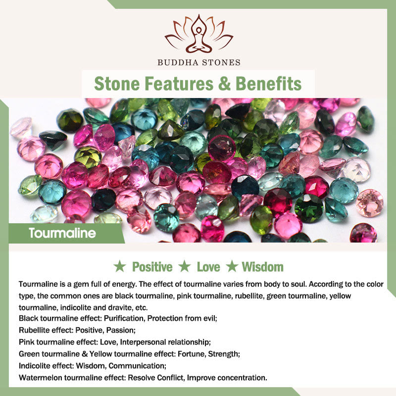 Bracelet de guérison en Buddha Stones, diverses pierres de cristal, améthyste, aventurine verte, quartz rose - image 17