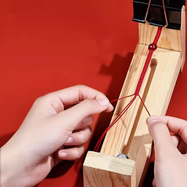 Bracelet porte-bonheur en argent sterling 925 tressé à la main avec cordon rouge et Buddha Stones - image 10