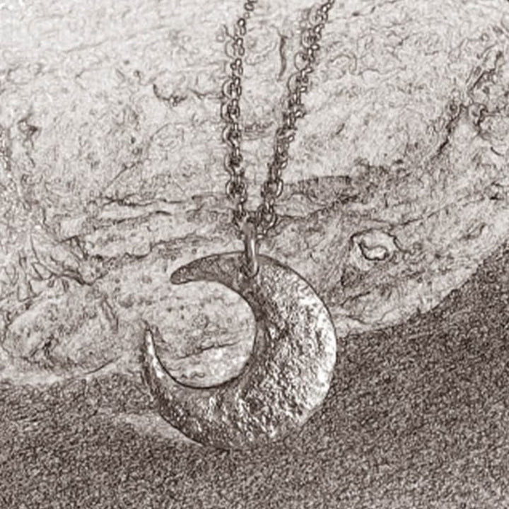 Collier pendentif en argent sterling 999 avec Buddha Stones et équilibre lunaire - image 4