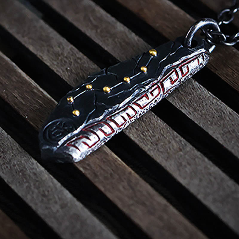 Collier pendentif en argent sterling 999 Buddha Stones et balance de la Grande Ourse - image 7