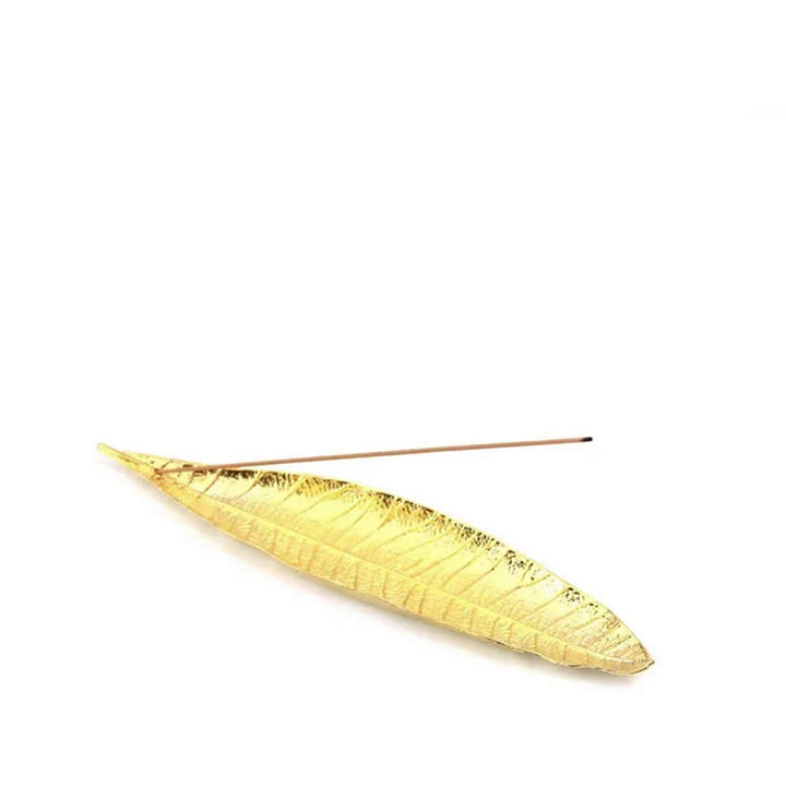 Brûleur Buddha Stones Décoration orientale - Feuille d'or 24,6 x 5,3 x 1,4 cm - image 5