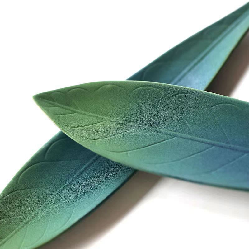 Brûleur d'encens en céramique avec Buddha Stones et feuille de saule - image 5