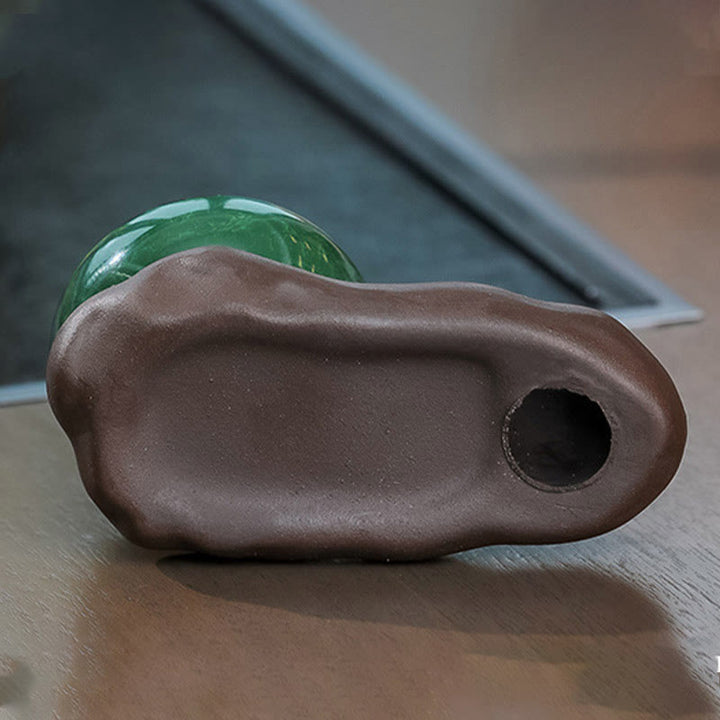 Buddha Stones d'encens en céramique pour la guérison des aliments de la dynastie Tang