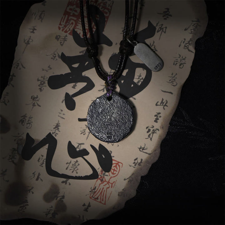 Buddha Stones 999 argent Sterling Tai Chi Yin Yang Design harmonie collier pendentif - image 4