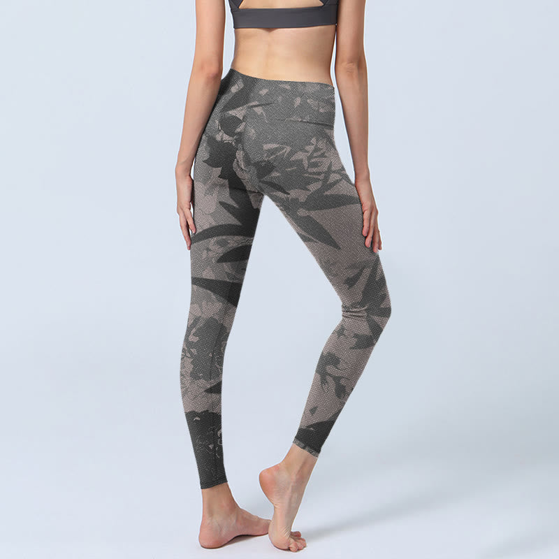 Pantalon de yoga pour femme avec imprimé Buddha Stones - image 5