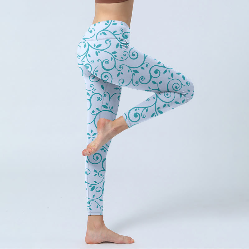 Pantalon de yoga pour femme avec imprimé Buddha Stones - image 5
