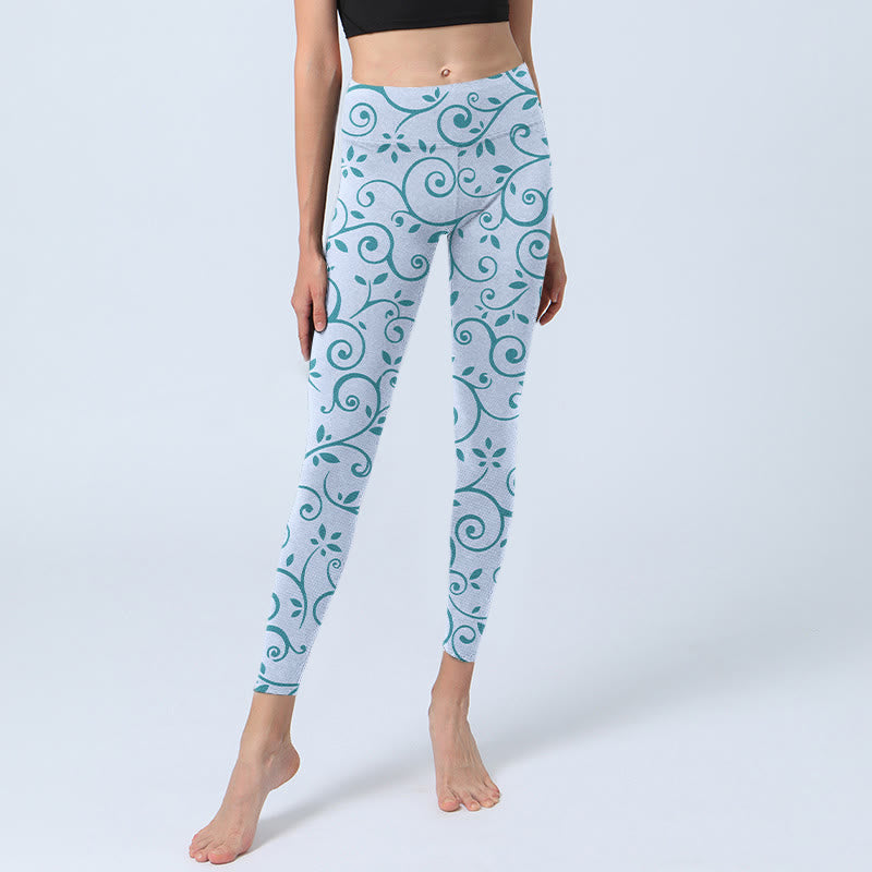 Pantalon de yoga pour femme avec imprimé Buddha Stones - image 6