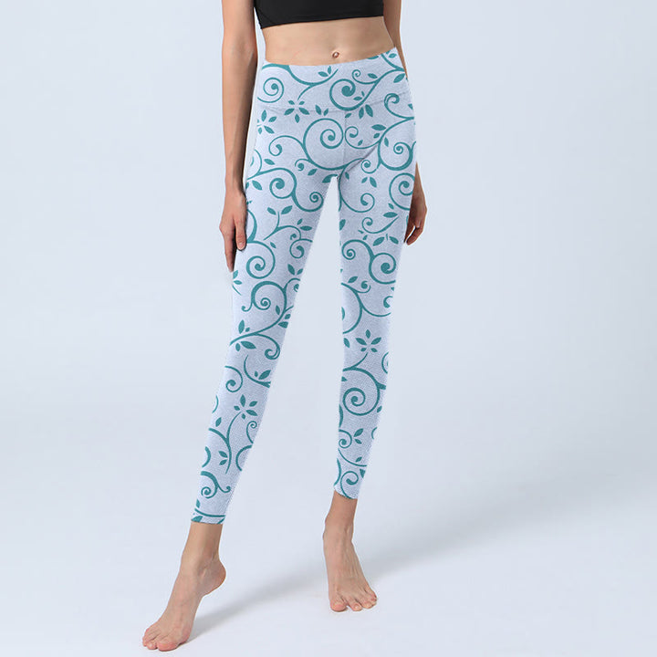Pantalon de yoga pour femme avec imprimé Buddha Stones - image 6
