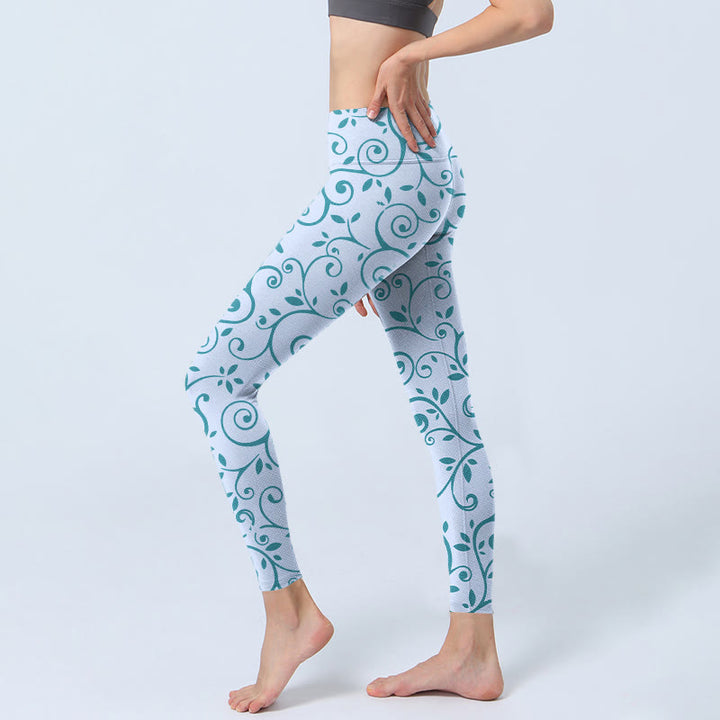 Pantalon de yoga pour femme avec imprimé Buddha Stones - image 3