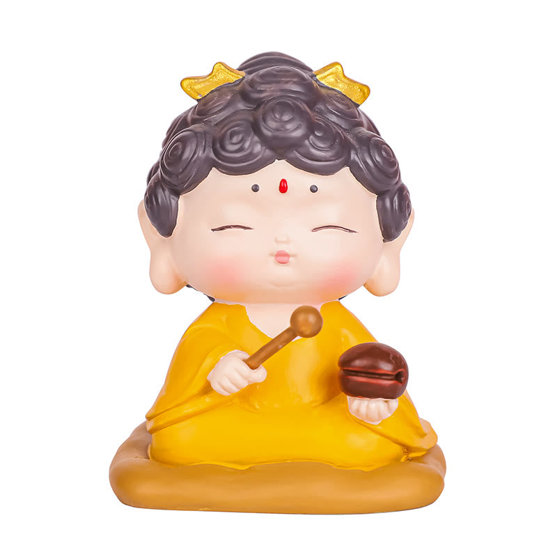 Statue de Buddha Stones de méditation, lotus Amitabha, décoration de la maison, compassion