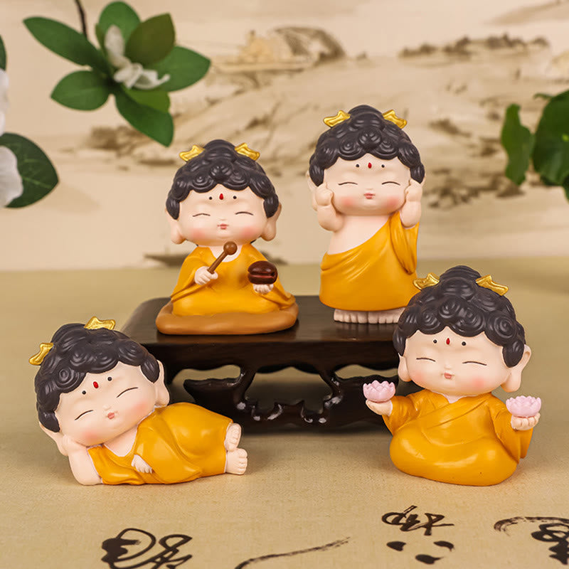 Statue de Buddha Stones de méditation, lotus Amitabha, décoration de la maison, compassion