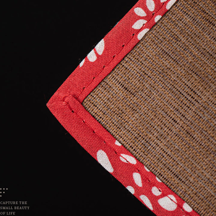 Buddha Stones Cloche de Chat Tapis de Bambou Brûleur d'Encens en Céramique de Guérison Décoration de Bureau - image 12