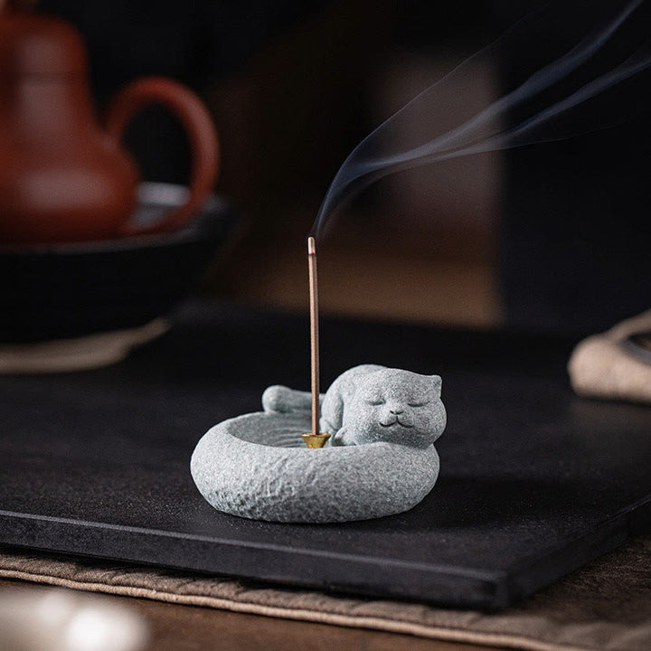 Brûleur Buddha Stones, décoration de bureau - image 15