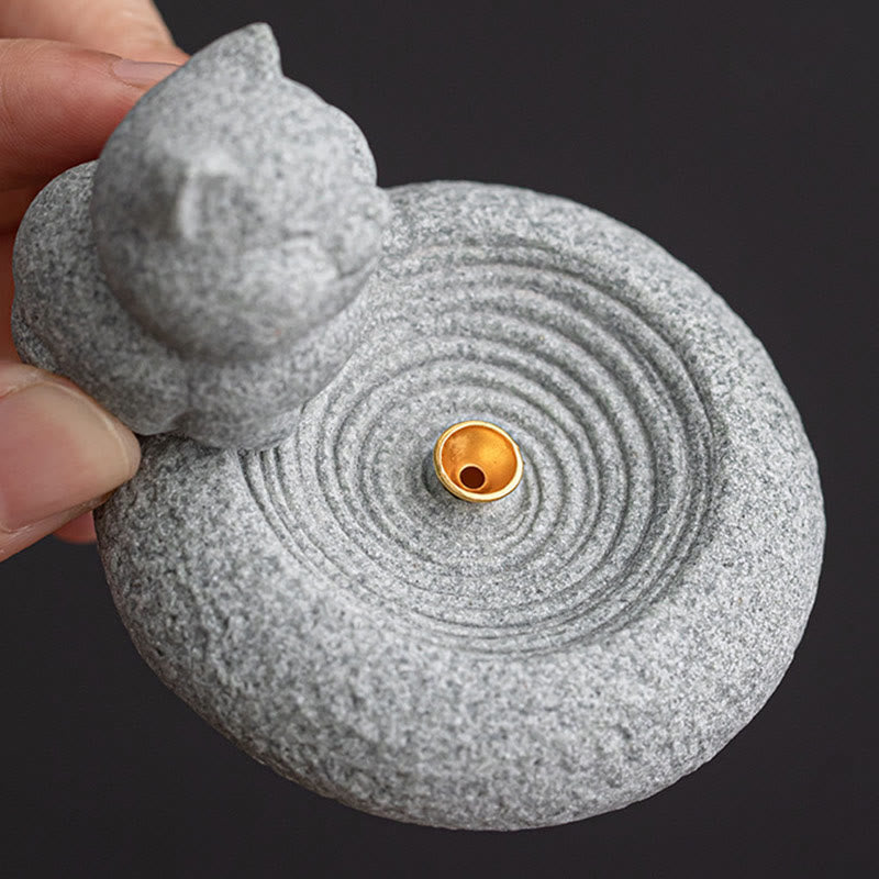 Brûleur Buddha Stones, décoration de bureau - image 9