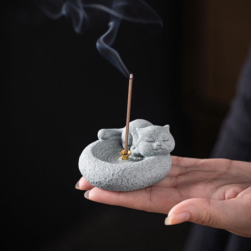 Brûleur Buddha Stones, décoration de bureau - image 14