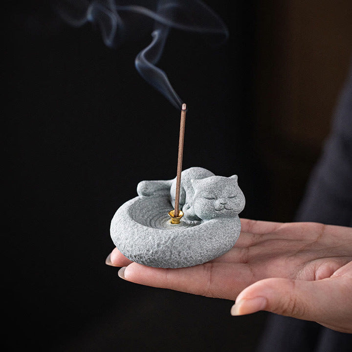 Brûleur Buddha Stones, décoration de bureau - image 14
