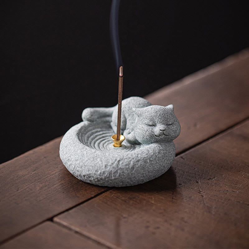 Brûleur Buddha Stones, décoration de bureau - image 22