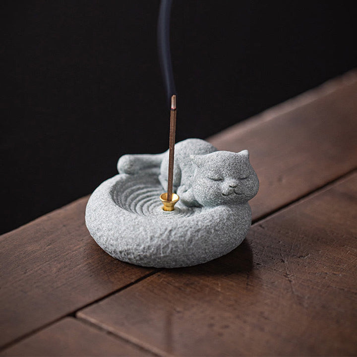 Brûleur Buddha Stones, décoration de bureau - image 22