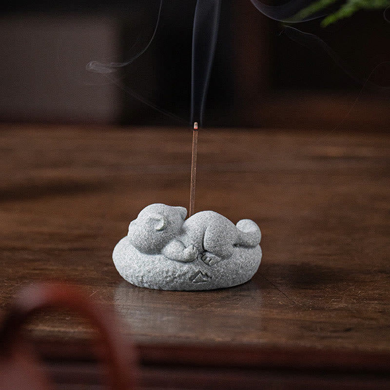Brûleur Buddha Stones, décoration de bureau - image 17