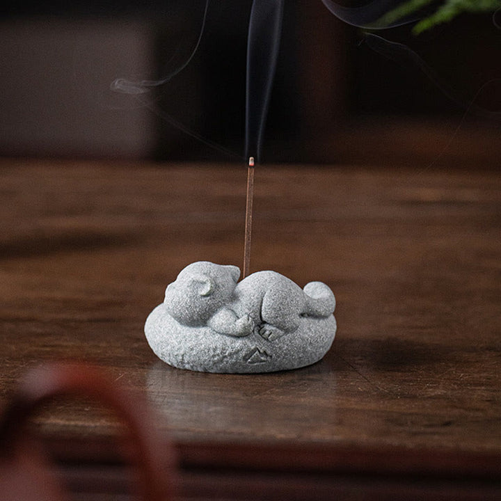 Brûleur Buddha Stones, décoration de bureau - image 17