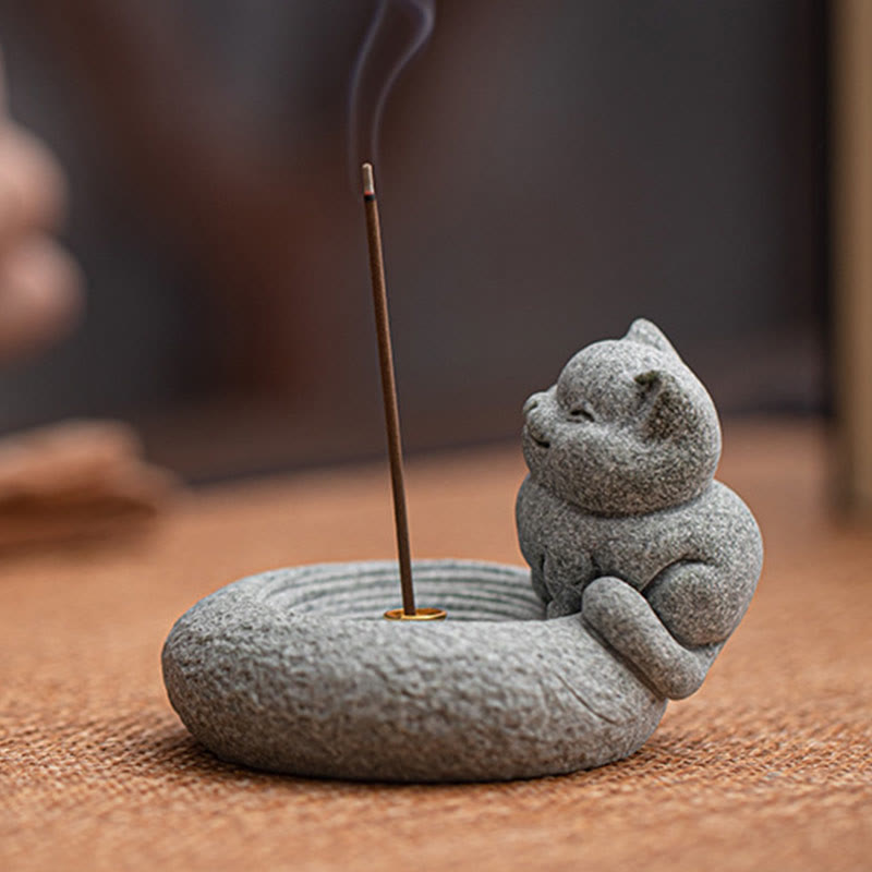 Brûleur Buddha Stones, décoration de bureau - image 6