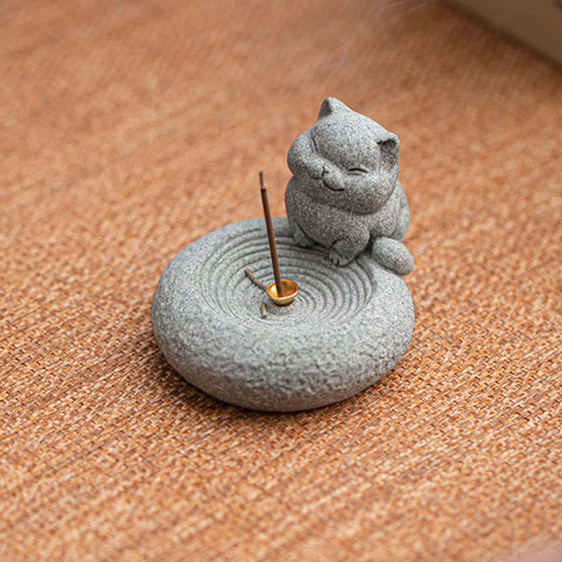 Brûleur Buddha Stones, décoration de bureau - image 5