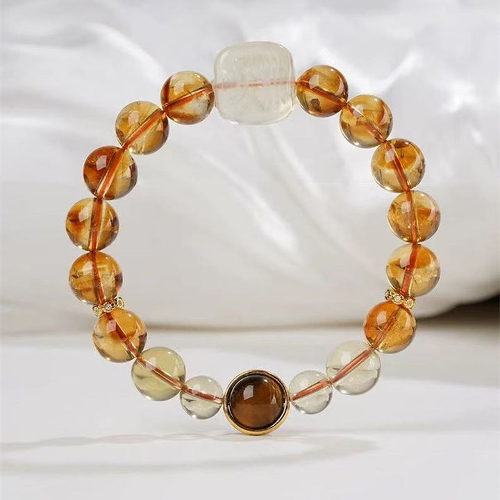Bracelet de gentillesse Zashi Lhamo en topaze de Buddha Stones