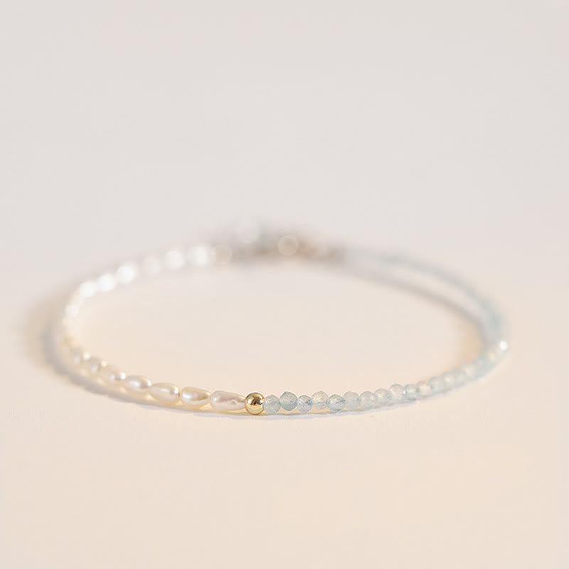 Bracelet de sagesse en cuivre plaqué or 14 carats avec perles turquoise ultra fines de 2 mm et Buddha Stones