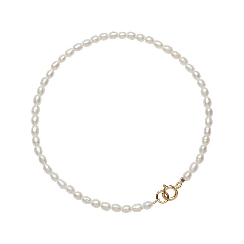 Bracelet de sagesse en cuivre plaqué or 14 carats avec perles naturelles ultra fines de 2 mm et Buddha Stones