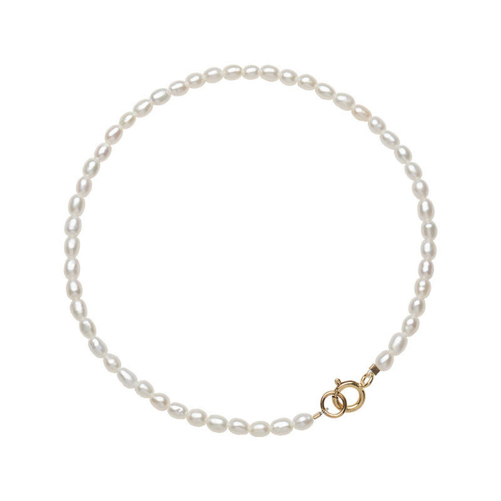 Bracelet de sagesse en cuivre plaqué or 14 carats avec perles naturelles ultra fines de 2 mm et Buddha Stones