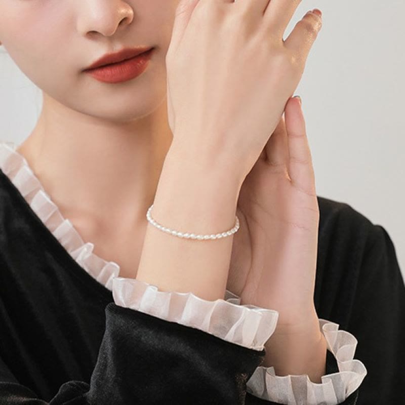 Bracelet de sagesse en cuivre plaqué or 14 carats avec perles naturelles ultra fines de 2 mm et Buddha Stones