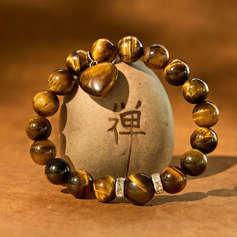 Bracelet d'équilibre en forme de cœur avec Buddha Stones et divers cristaux verts en aventurine. - image 22