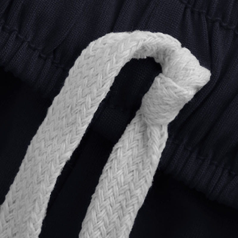 Pantalon d'été unisexe à taille élastique avec poches pour la pratique du Tai Chi Qigong Buddha Stones - image 5