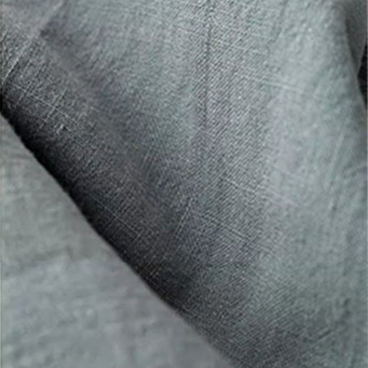 Pantalon décontracté en coton et lin avec cordon de serrage et poches pour femme Motif Buddha Stones - image 2
