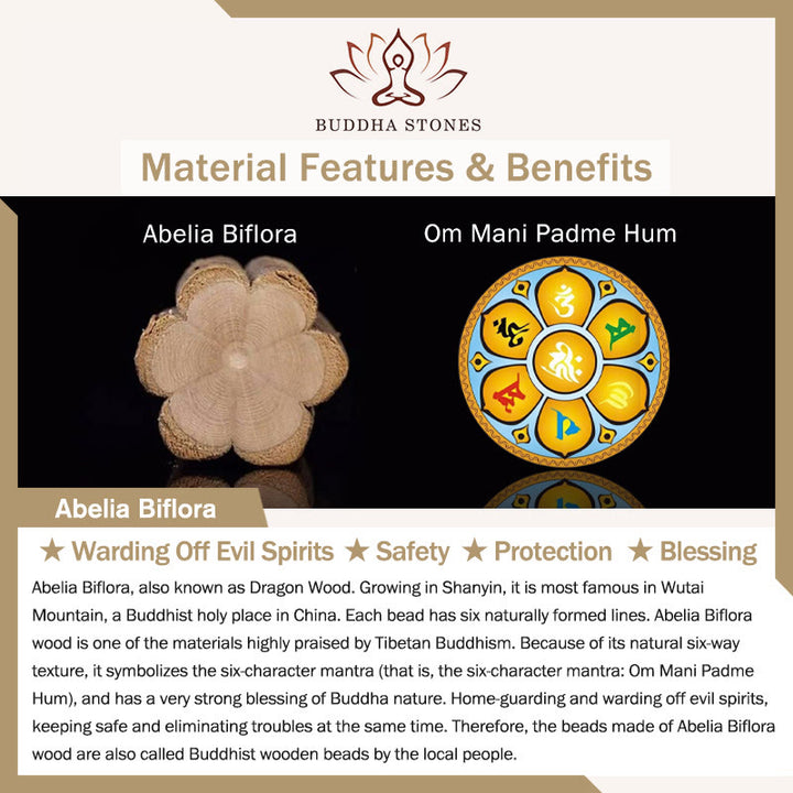 Buddha Stones d'ébène Bois de wengé Fantômes des montagnes Dépensez de l'argent Bagua Bracelet de paix en cuivre