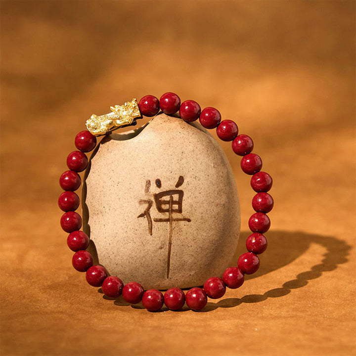Bracelet de bénédiction Pixiu en Buddha Stones